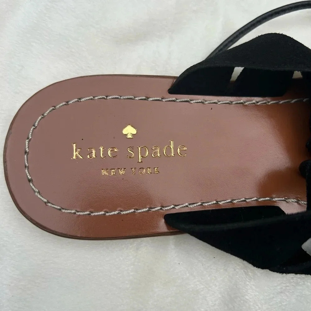 Kate Spade Suno Gladiator Sandals in Black - Picture 4 of 9